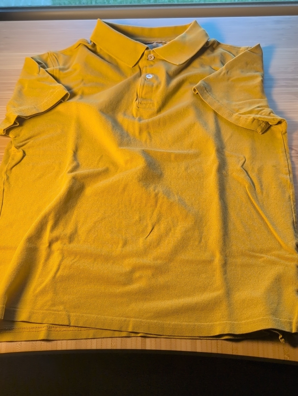 Aurelien Pique Polo_mustard